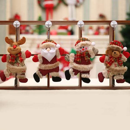 4-Pack: Christmas Doll Pendant Gifts