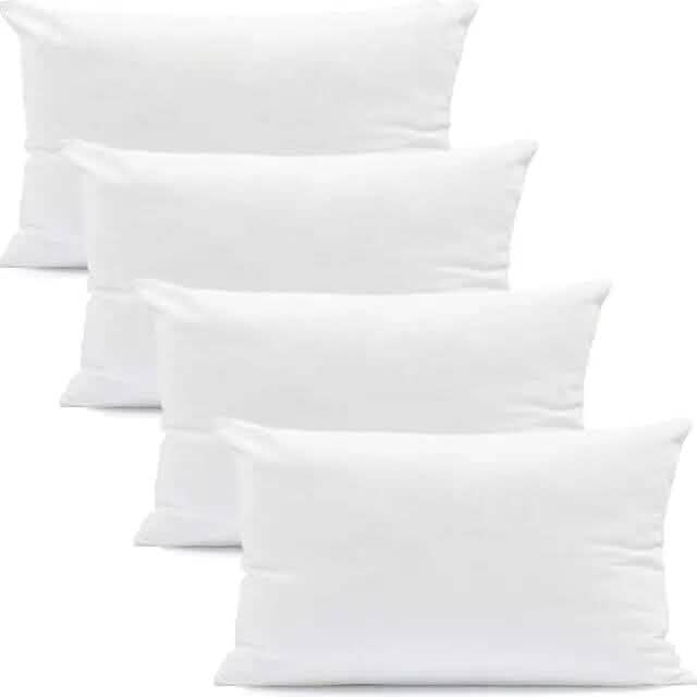 4-Pack: Decorative Throw Pillows Bed Sofa Couch Pillow Set Bounce Back Cushions