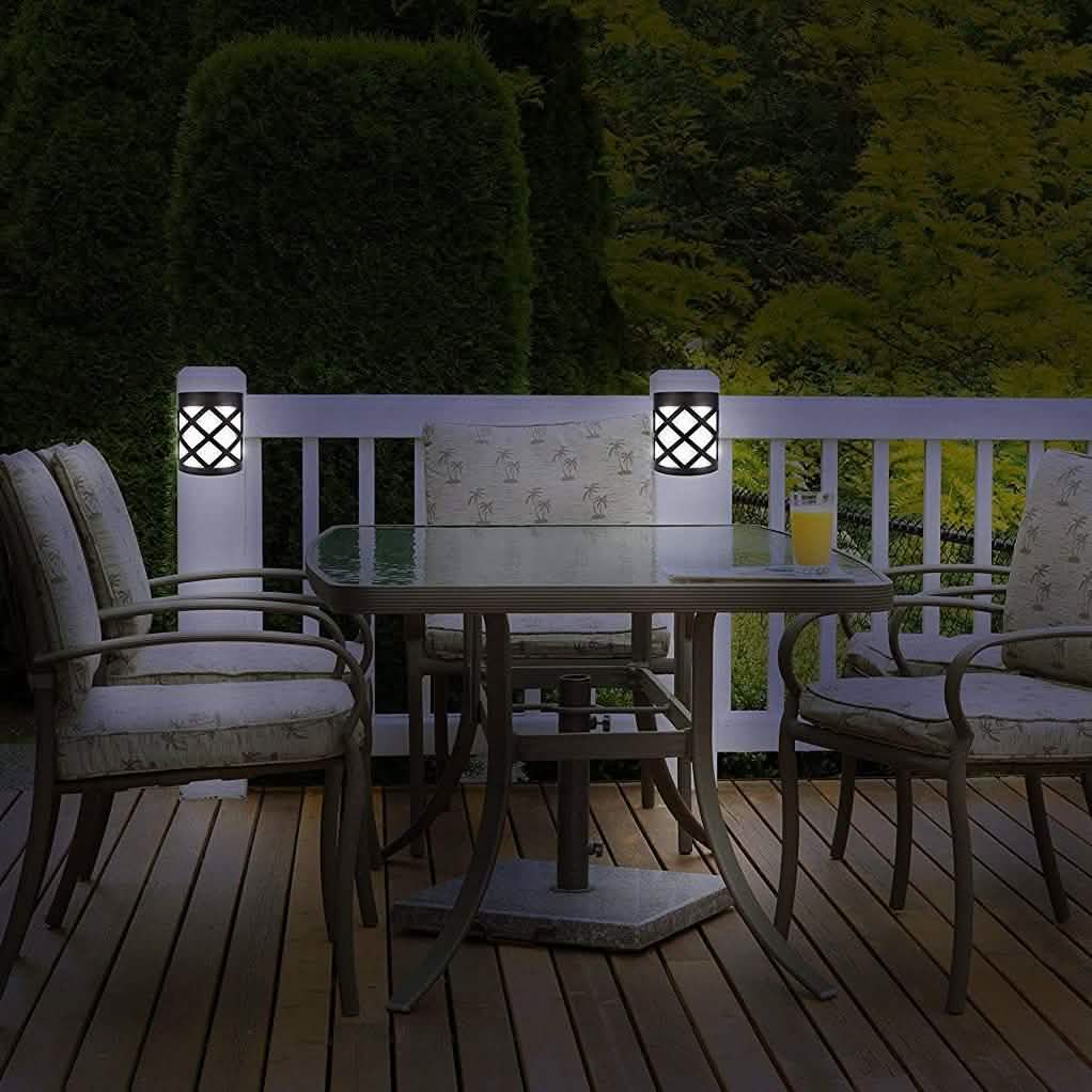 4 Pack: EcoThink Outdoor Solar LED Lights