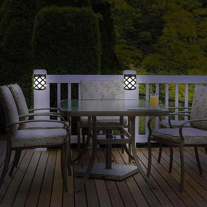 4 Pack: EcoThink Outdoor Solar LED Lights