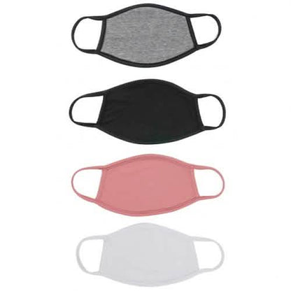 4-Pack: Fabric Non-Medical Face Masks