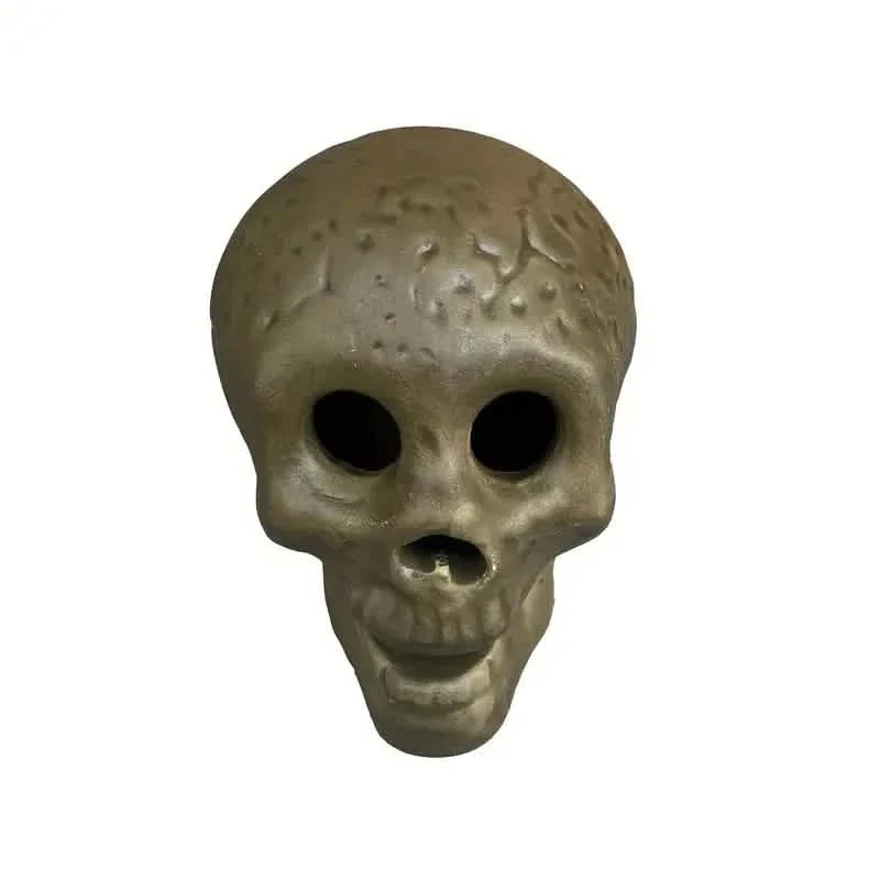 4-Pack: Halloween Fire Pit Skull Ceramic Props