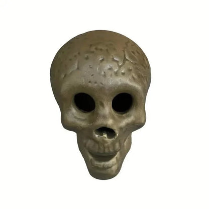 4-Pack: Halloween Fire Pit Skull Ceramic Props
