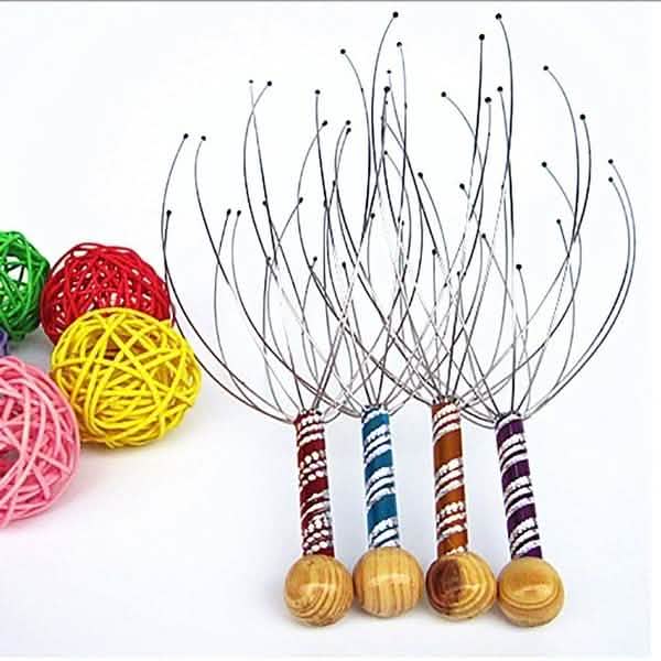 4-Pack: Head Neck Scalp Massager Stress Release Tool