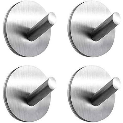 4-Pack: Heavy Duty Durable 304 Stainless Steel Wall Hangers