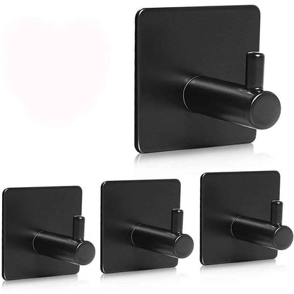 4-Pack: Heavy Duty Durable 304 Stainless Steel Wall Hangers