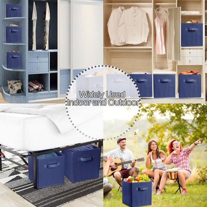 4-Pack: iMounTEK Foldable Storage Cube Bins
