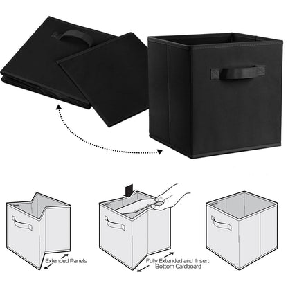 4-Pack: iMounTEK Foldable Storage Cube Bins