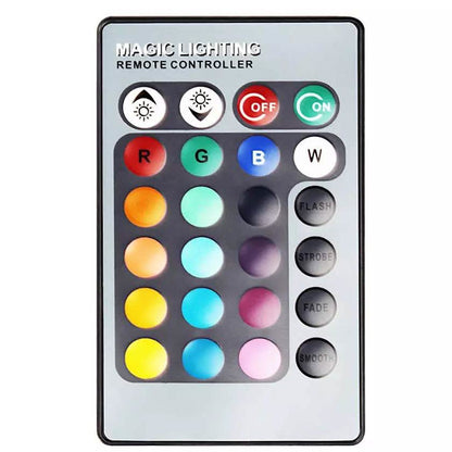 4-Pack: Magic Light LED Light Bulb (E27 3W) with Remote - 16 Colors