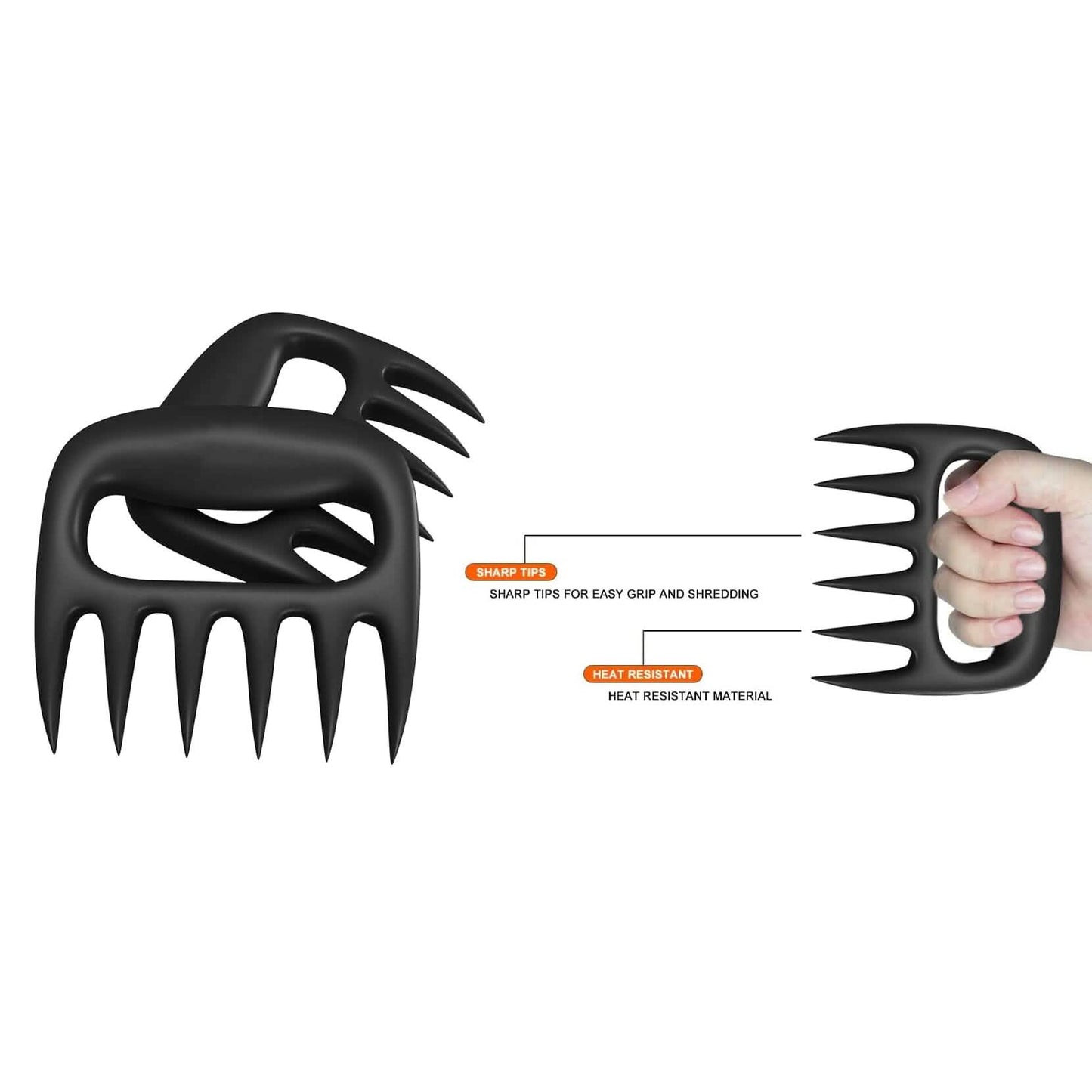 4-Pack: Meat Chicken Poultry Shredding Pulling Claws