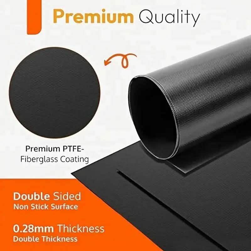 4-Pack: Non-Stick Reusable Oven Liners