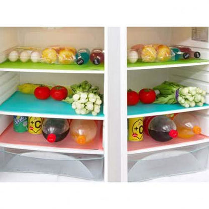 4-Pack: Refrigerator Mats