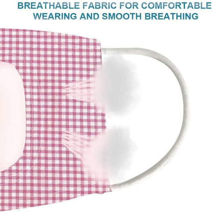 4-Pack: Reusable Anti Dust Unisex Smile Mouth Face Mask