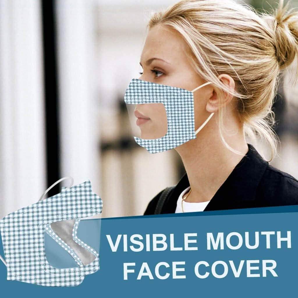 4-Pack: Reusable Anti Dust Unisex Smile Mouth Face Mask