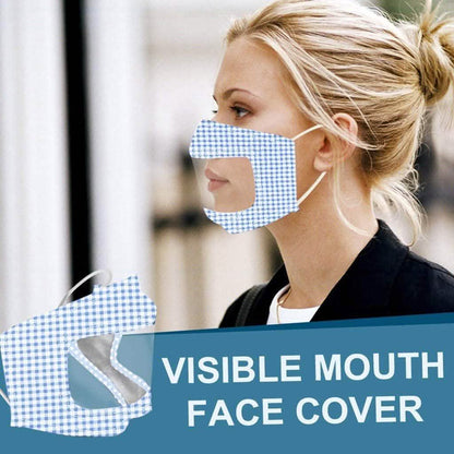 4-Pack: Reusable Anti Dust Unisex Smile Mouth Face Mask