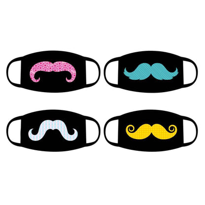 4-Pack: Reusable Cotton Face Mask