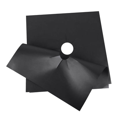 4-Pack: Reusable Nonstick Overtop Burner Protector Liner