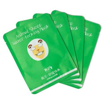 4-Pack: Secret Skin Animal Face Sheet Masks