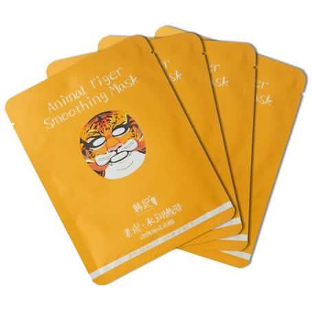 4-Pack: Secret Skin Animal Face Sheet Masks