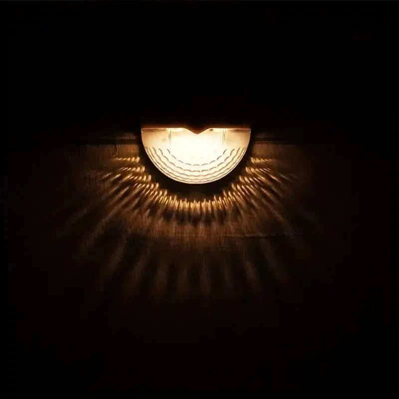4-Pack: Solar Fence Lights Solar Deck Lights