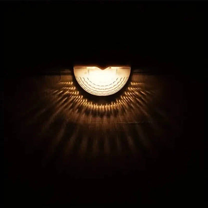 4-Pack: Solar Fence Lights Solar Deck Lights