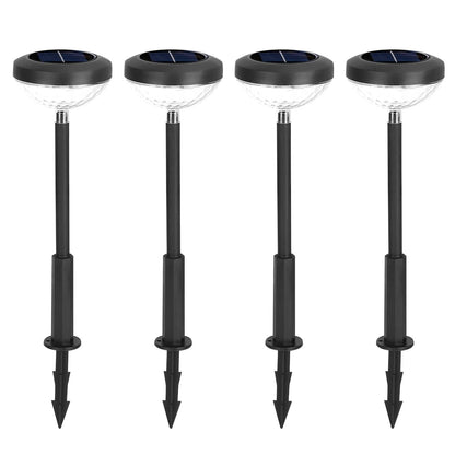 4-Pack: Solar Pathway Color Changing Garden Light