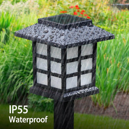 4-Pack: Solar Pathway Lights