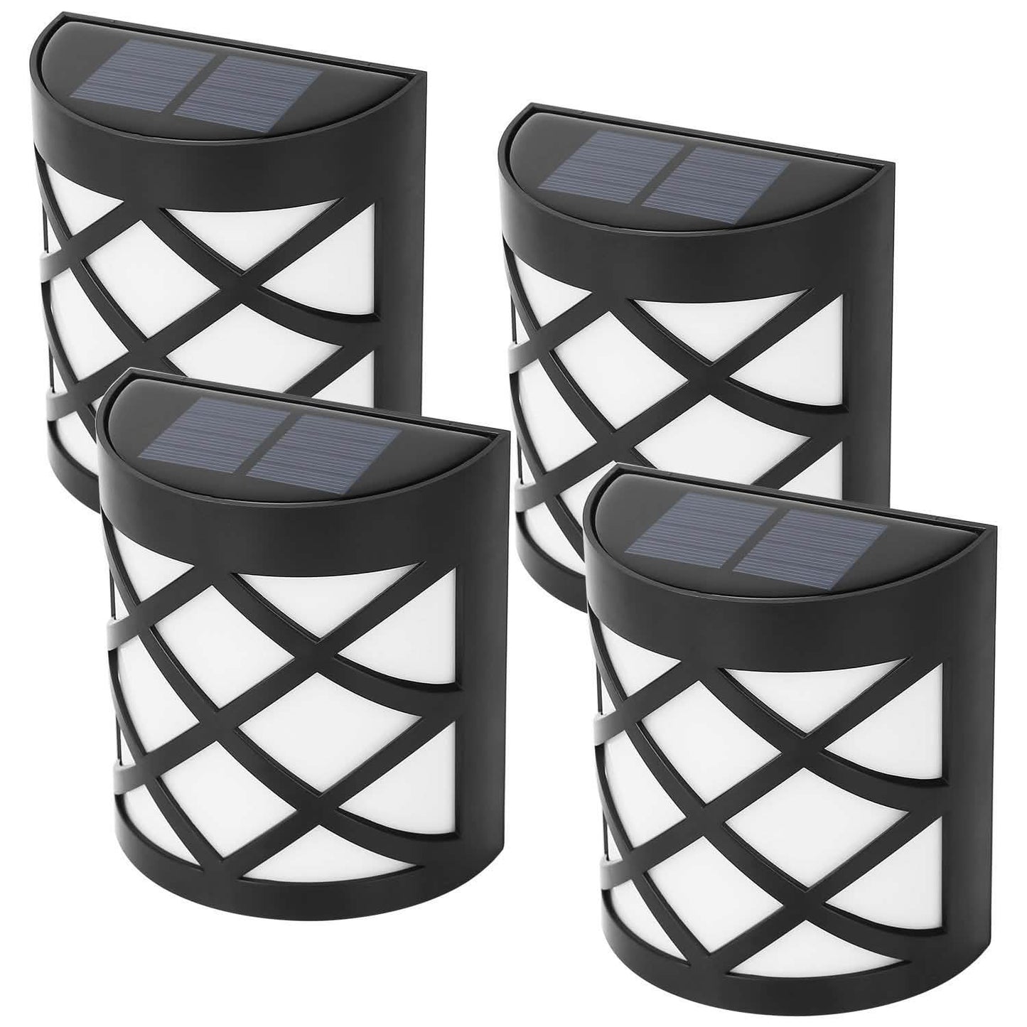 4-Pack: Solar Power LED Fence Light