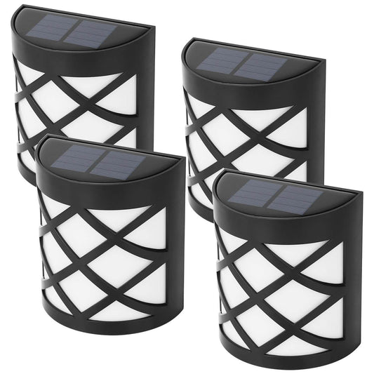 4-Pack: Solar Power LED Fence Light
