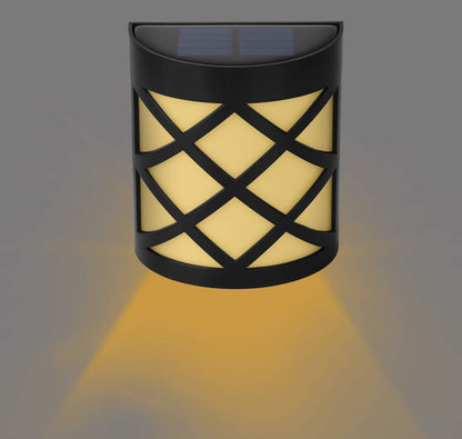4-Pack: Solar Power LED Fence Light
