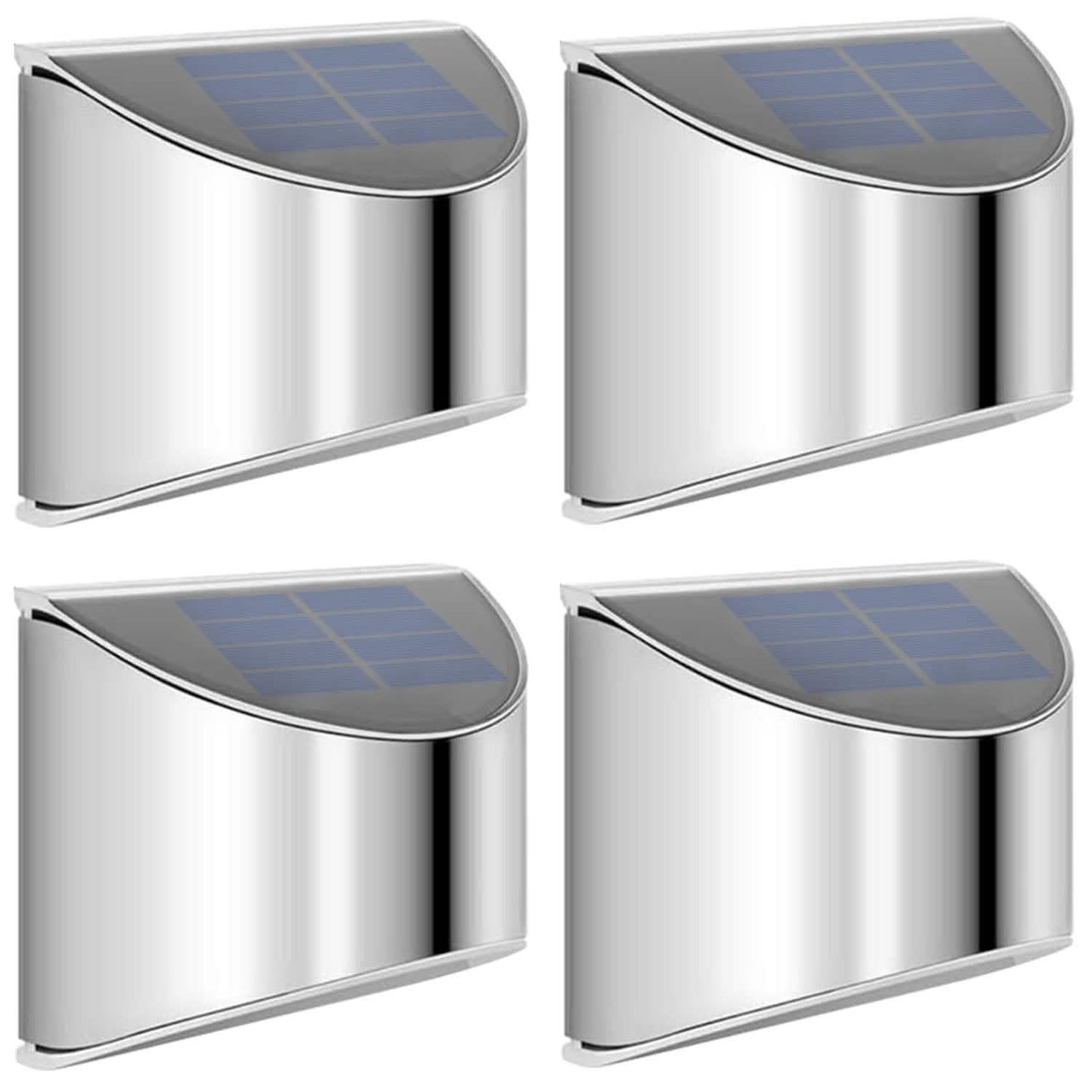 4-Pack: Solar Powered Deck Lights