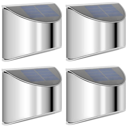 4-Pack: Solar Powered Deck Lights