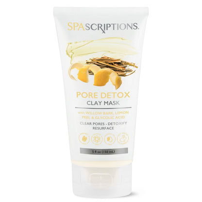 4-Pack: Spascriptions Clay, Cream and Peel-Off Masks