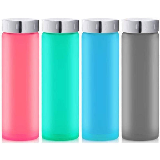 4-Pack: Swig Savvy Multi-Purpose Real Borosilicate Glass Bottles