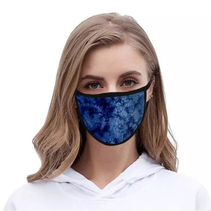 4-Pack: Tie Dye Fabric Non-Medical Face Masks