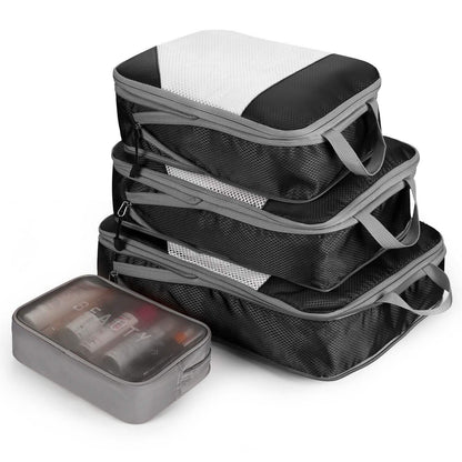 4-Pack: Travel Suitcase Storage Bag Set