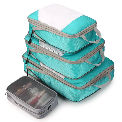 4-Pack: Travel Suitcase Storage Bag Set