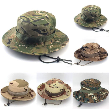 4-Pack: Unisex Camouflage Sun Hat for Outdoors