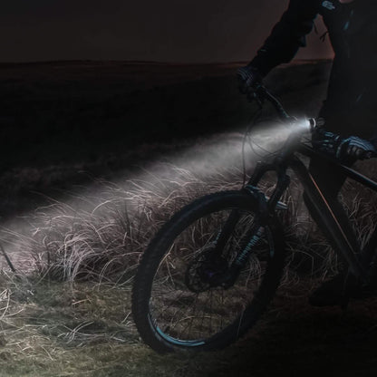 4-Pack: Universal Front Rear Bike Light Set