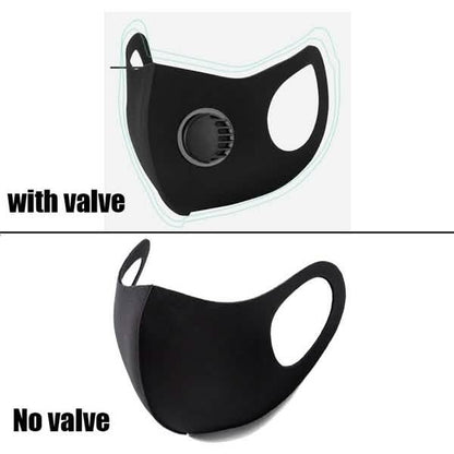 4-Pack: Face Mask with Valve