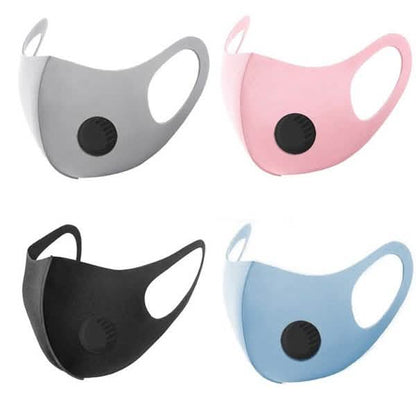 4-Pack: Face Mask with Valve