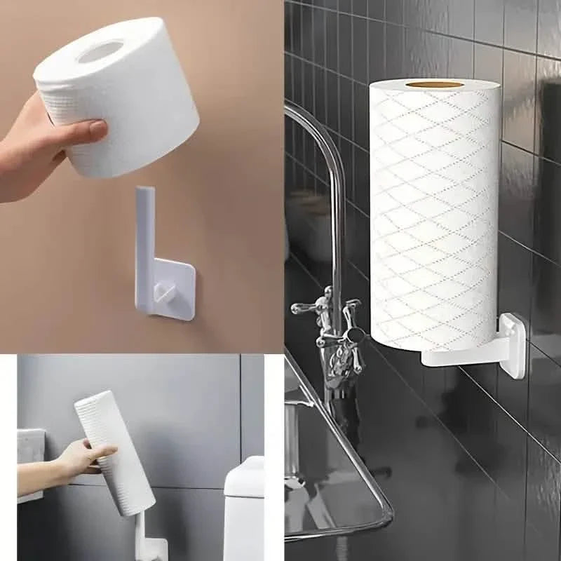 4-Pack: Wall Hat Rack, L-Shaped Storage Rack with Strong Adhesive