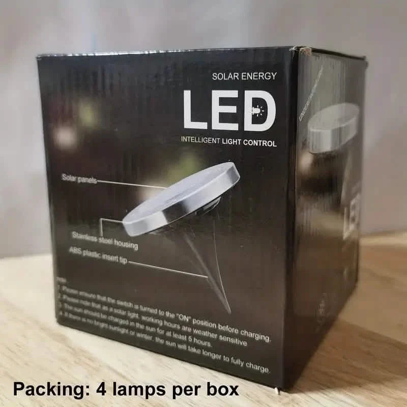 4-Pack: Waterproof Solar Garden Lights