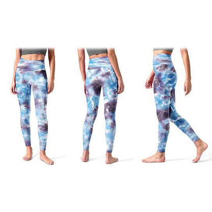 4-Pack: Women's High Waisted Ultra Soft Tie Dye Leggings