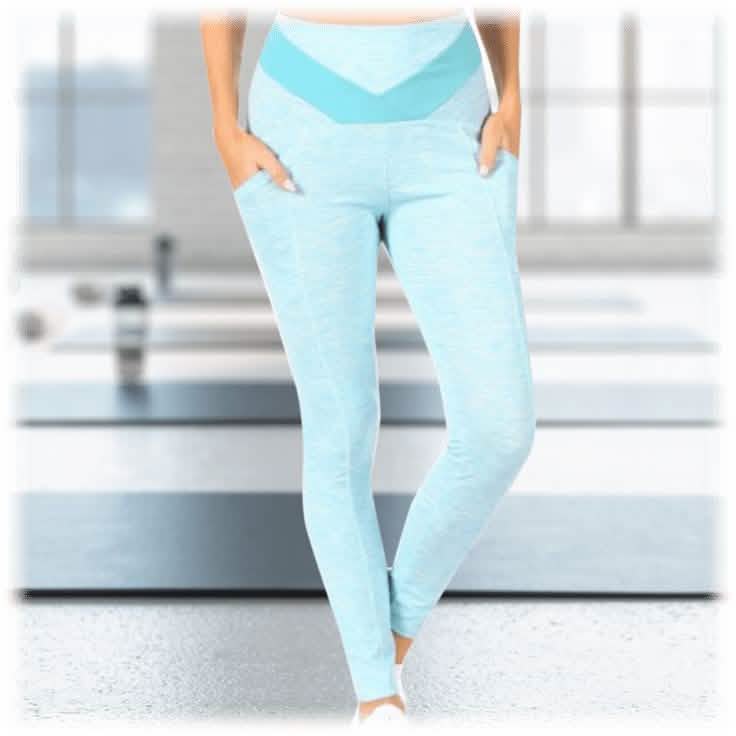 4-Pack: Women's Tummy Control Active Leggings with Pockets