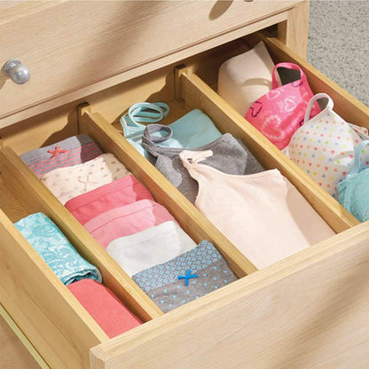 4-Piece: Adjustable Drawer Divider