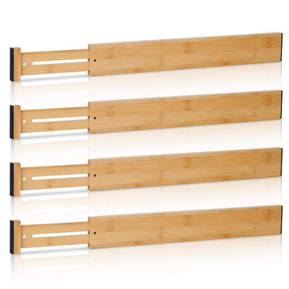 4-Piece: Adjustable Drawer Divider