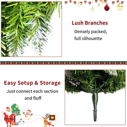 4-Piece: Artificial Christmas Tree Set