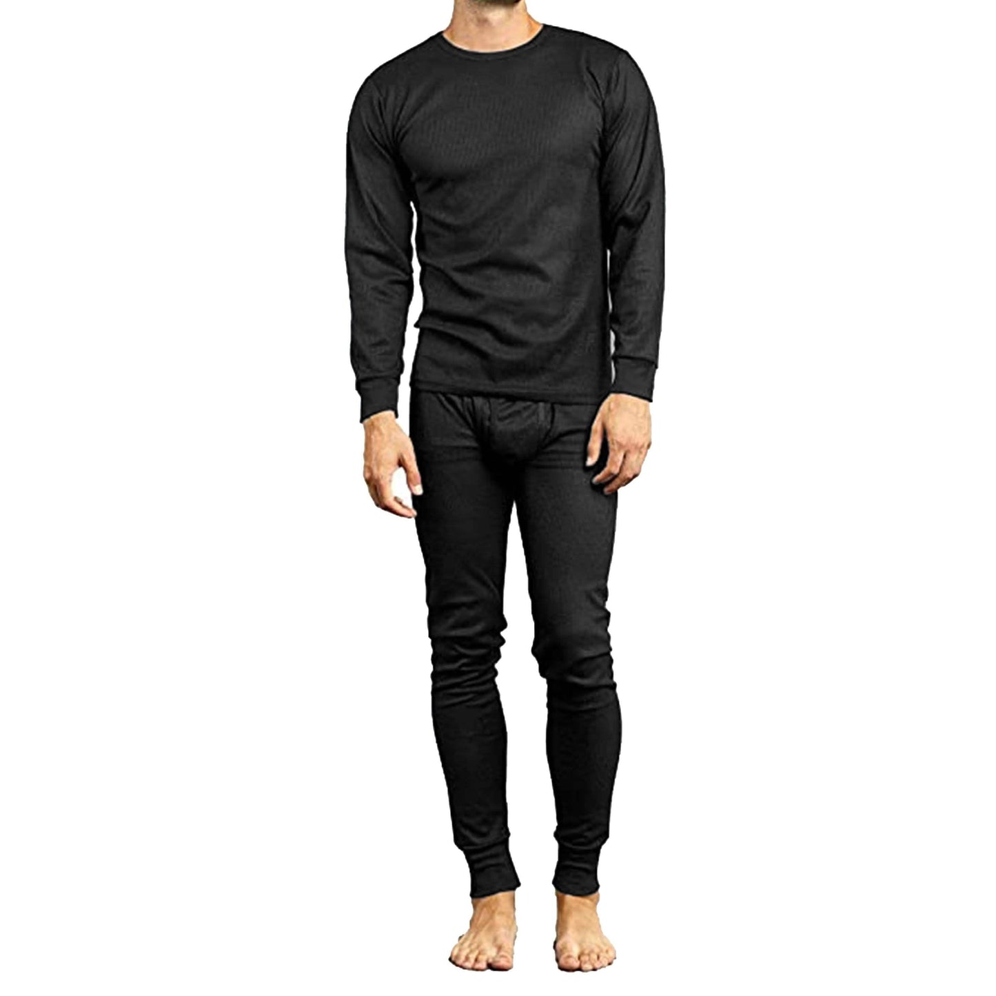 4-Piece: Assorted Lightweight Thermal Set Of Both A Thermal Top And Bottom (2-Full Sets)