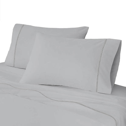 4-Piece: Brushed Cotton Percale Sheet Set